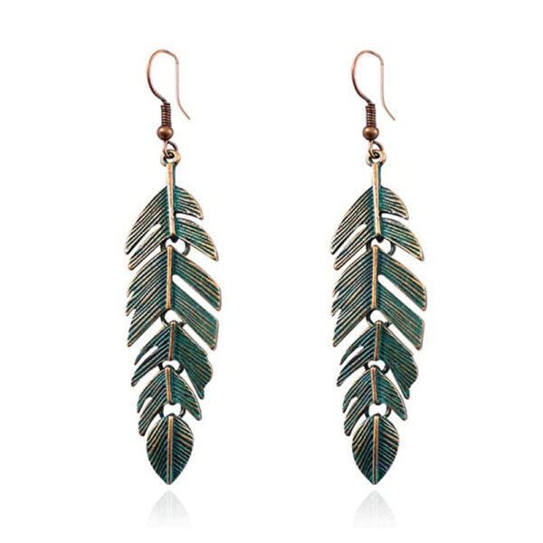 leaf earrings