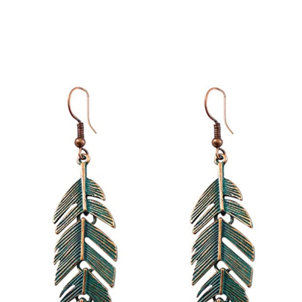 leaf earrings