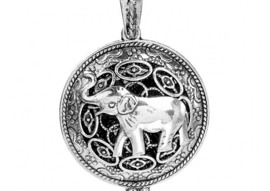 silver elephant, essential oil diffuser, locket, antique silver,