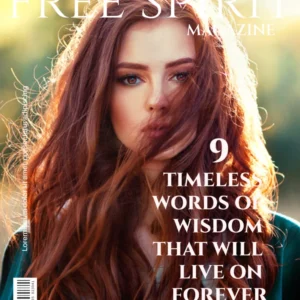 free spirit magazine cover, magazine cover, free spirit magazine, monthly subscription