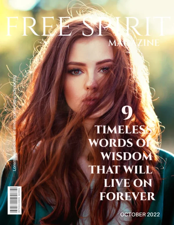 free spirit magazine cover, magazine cover, free spirit magazine, monthly subscription