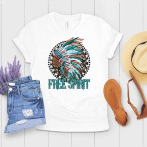 free spirit, free spirit tee, free spirit graphic tee, free spirit t-shirt,