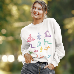 yoga sweatshirt,